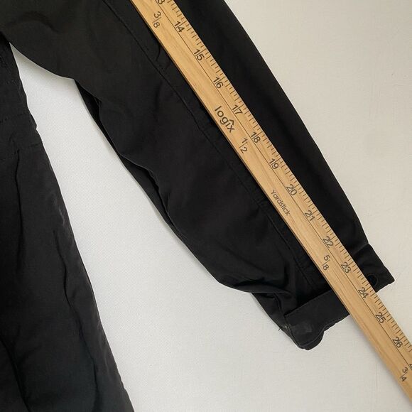 Exofficio Rain Jacket Women’s M Black Hooded Coat Pockets Outdoor Packable Camp - Picture 6 of 10